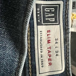 GAP MENS SLIM TAPER SOFT WEAR 34 x 34